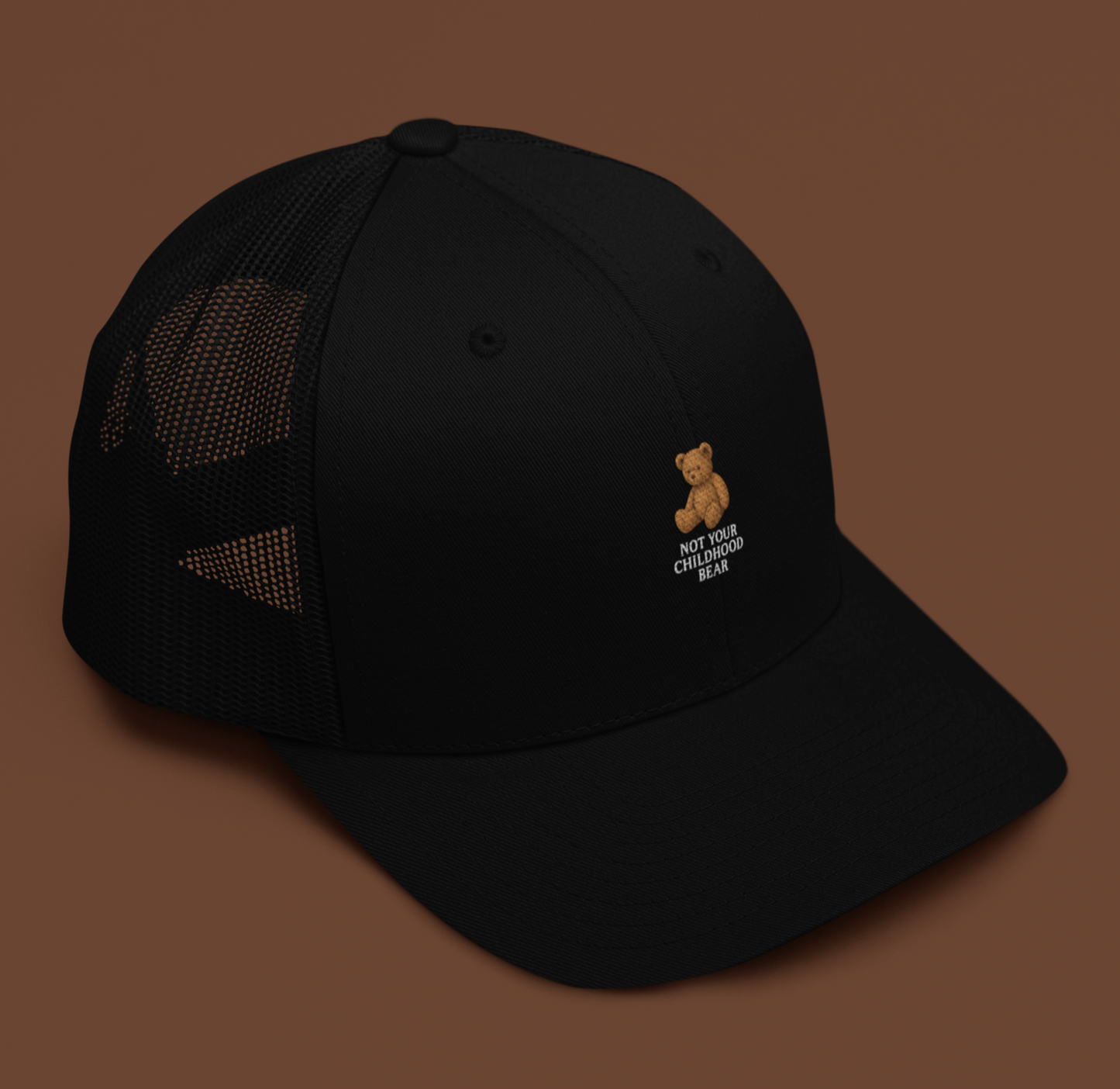 Teddy Edition-Not Your Childhood Bear - Trucker Cap (Embroidered)